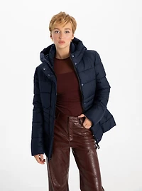 Doudoune Longue Col Haut par Point Zero