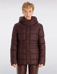 Doudoune Longue Col Haut par Point Zero