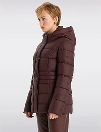 Doudoune Longue Col Haut par Point Zero