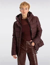 Doudoune Longue Col Haut par Point Zero