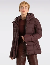 Doudoune Longue Col Haut par Point Zero