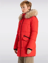 Parka Capuche Luxe Vegan par Point Zero