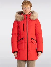 Parka Capuche Luxe Vegan par Point Zero