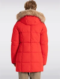 Parka Capuche Luxe Vegan par Point Zero