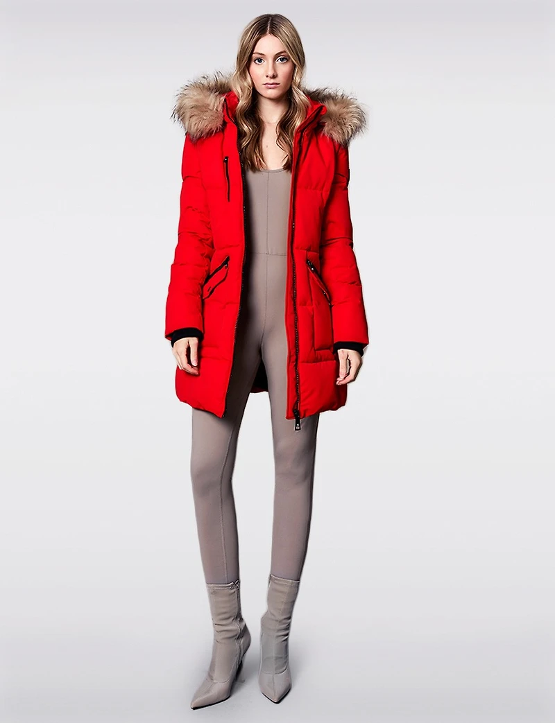 Parka Capuche Luxe Vegan par Point Zero