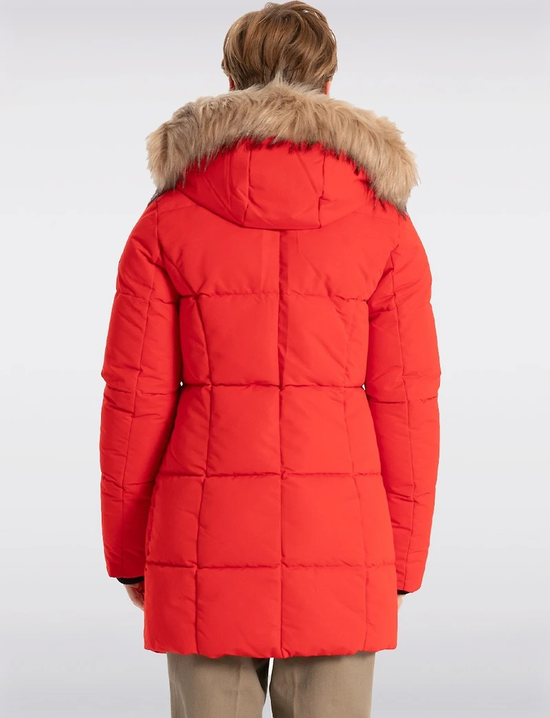 Parka Capuche Luxe Vegan par Point Zero