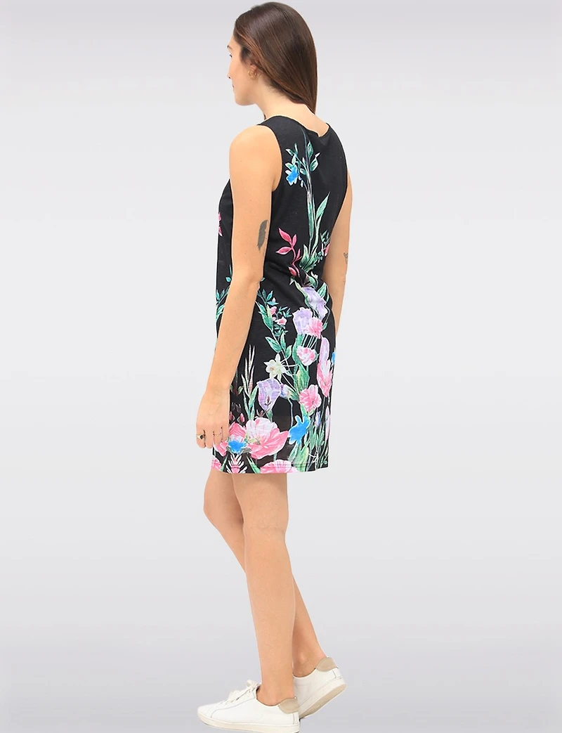 Robe sans manches à fleurs par Tango Mango