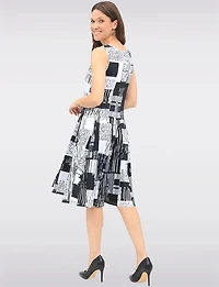 Robe Boule Imprimée Sans Manches 3-en-1 à Longueur Ajustable par Tango Mango