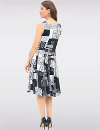 Robe Boule Imprimée Sans Manches 3-en-1 à Longueur Ajustable par Tango Mango