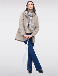 Foulard Oblong Ultra-Léger, Fluide et Doux avec Imprimé à Motif Abstrait