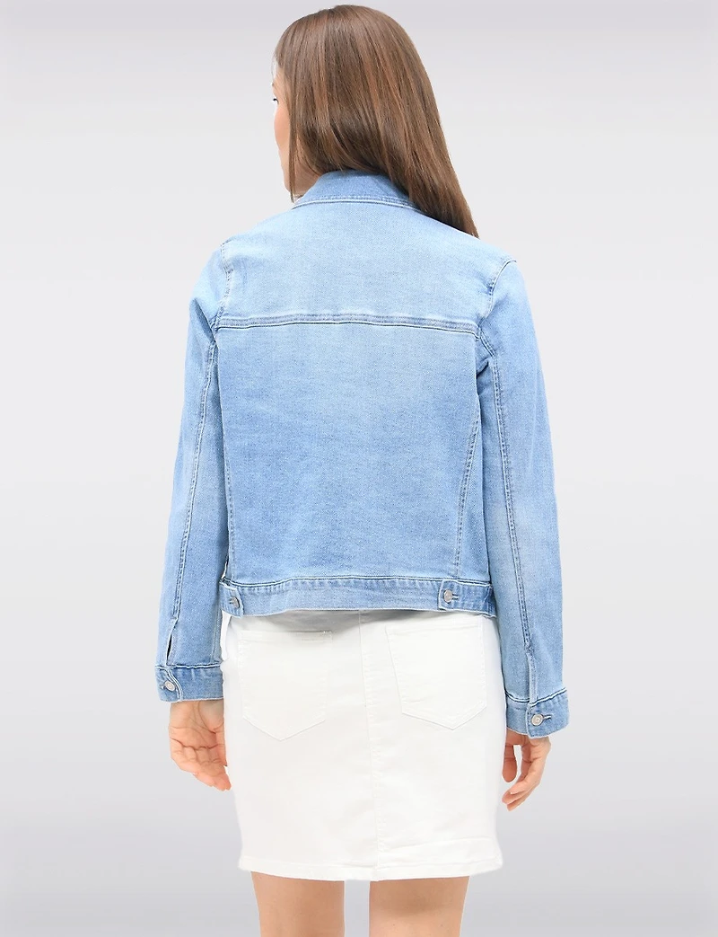 Veste en Jean Délavé par Baccini