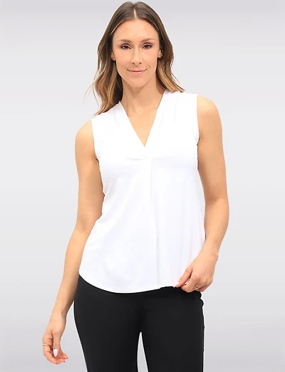 Haut Sans Manches V-Flowy par Ninety
