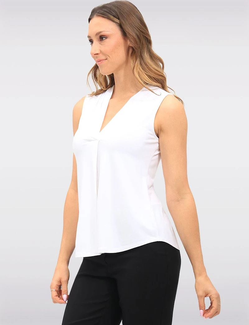 Haut Sans Manches V-Flowy par Ninety