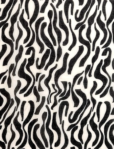 Écharpe légère imprimé abstrait