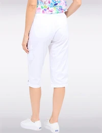 Taylor Capri Cargo Extensible Avec Pattes Latérales Et Boutons Par Dash Clothing
