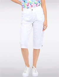 Taylor Capri Cargo Extensible Avec Pattes Latérales Et Boutons Par Dash Clothing