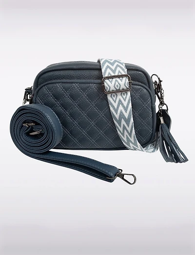 Diana Sac 3-en-1 Cuir Végan Matelassé Zippé et Courroies Amovibles par Sokos