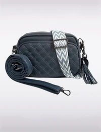 Diana Sac 3-en-1 Cuir Végan Matelassé Zippé et Courroies Amovibles par Sokos