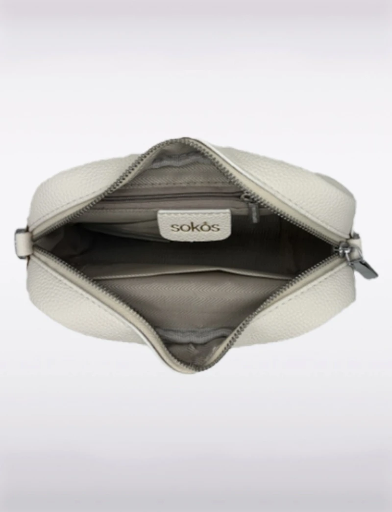 Diana Sac 3-en-1 Cuir Végan Matelassé Zippé et Courroies Amovibles par Sokos