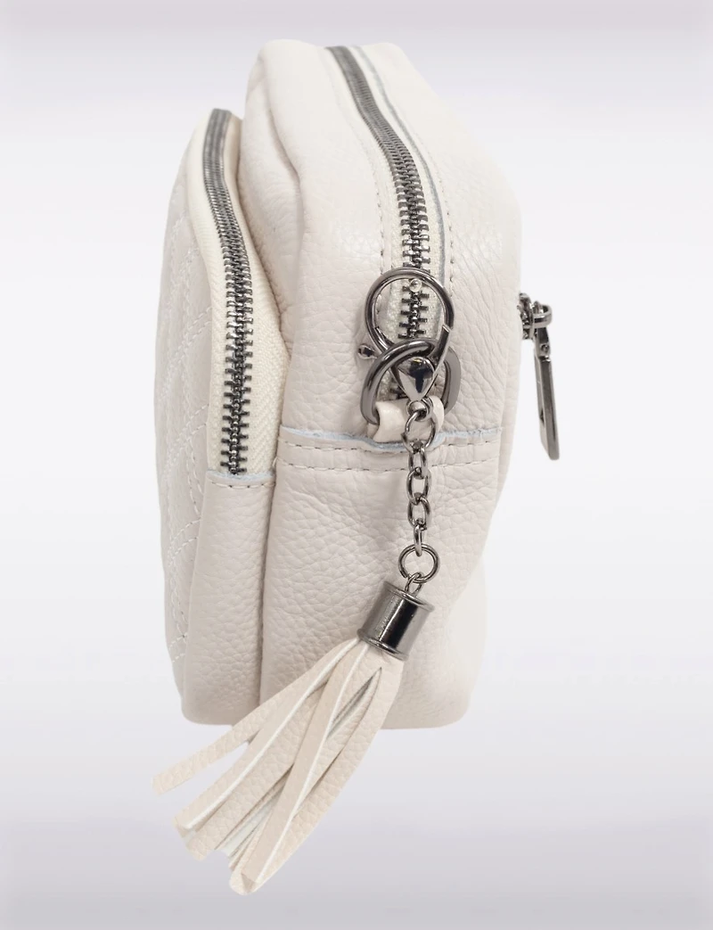 Diana Sac 3-en-1 Cuir Végan Matelassé Zippé et Courroies Amovibles par Sokos