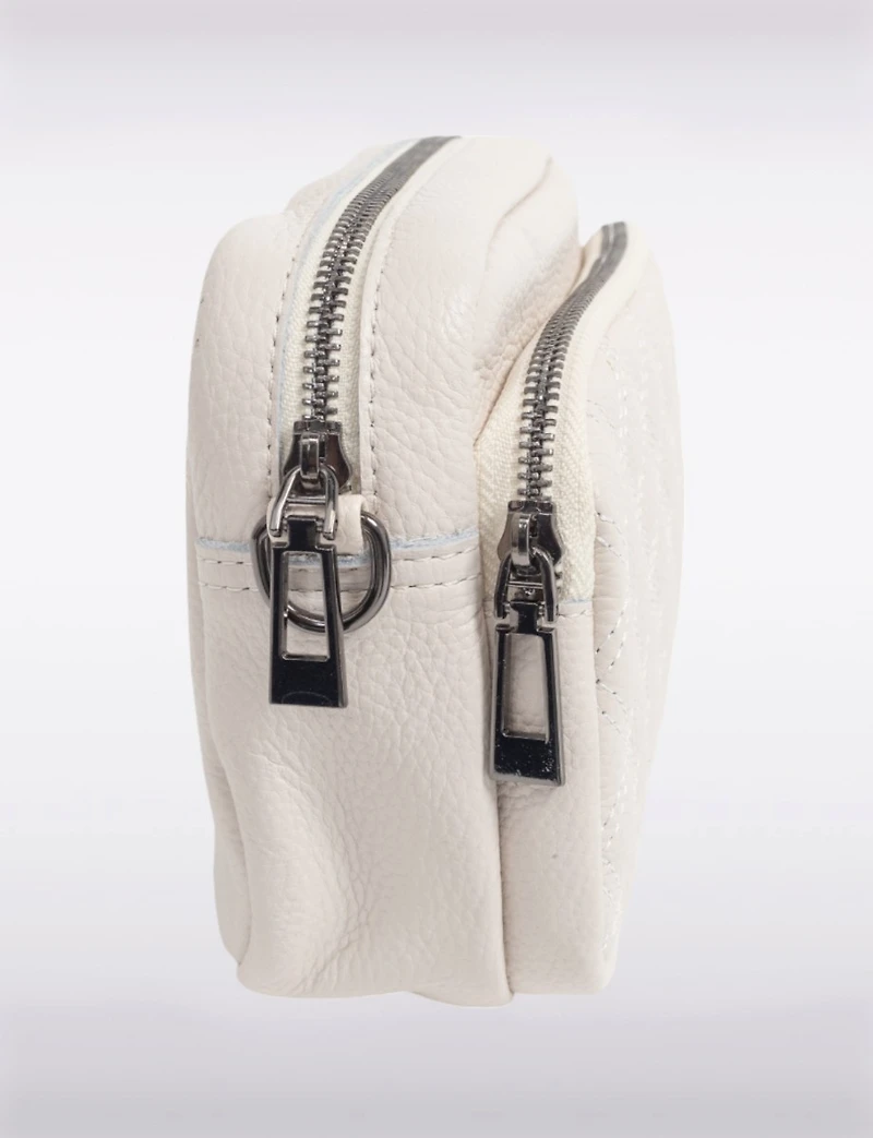 Diana Sac 3-en-1 Cuir Végan Matelassé Zippé et Courroies Amovibles par Sokos