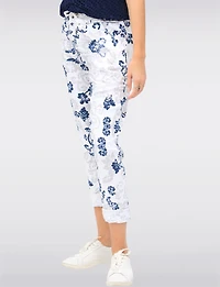 Pantalon Slim Imprimé Paisley Froccella