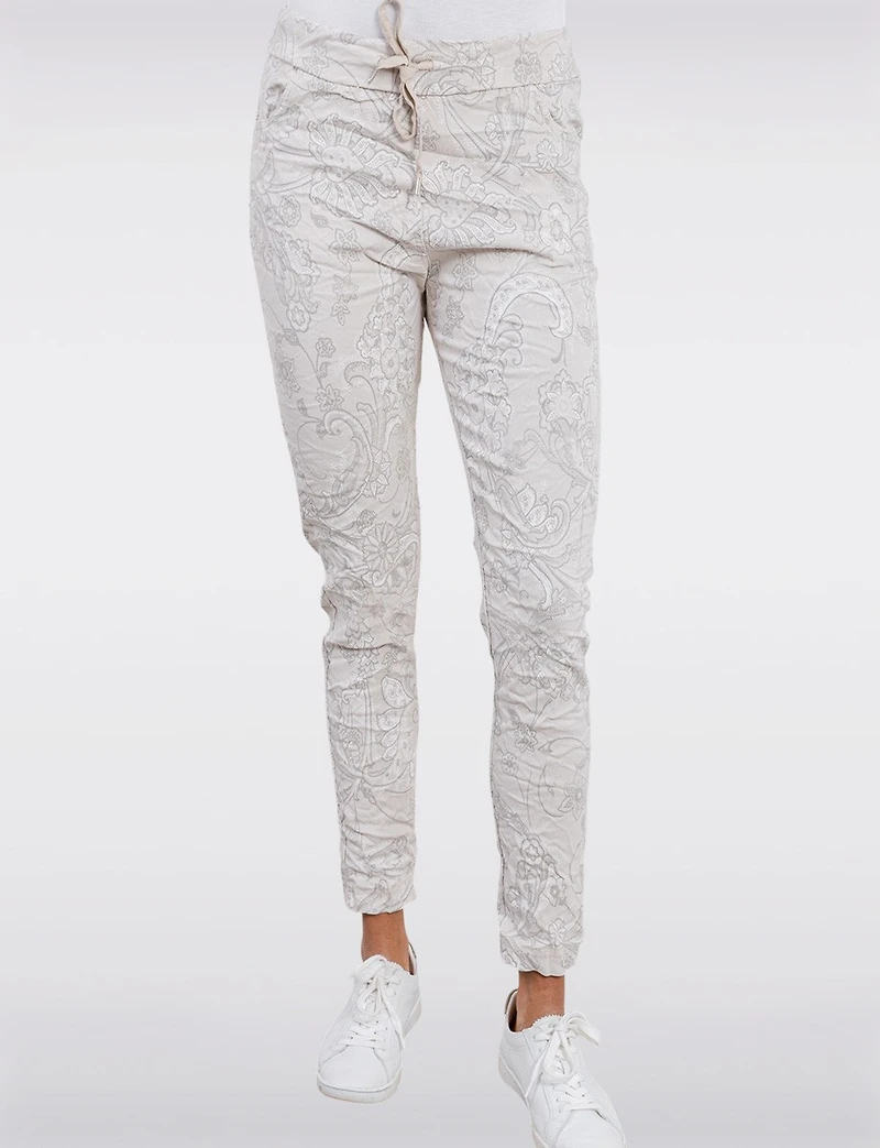 Pantalon Imprimé Paisley Froccella