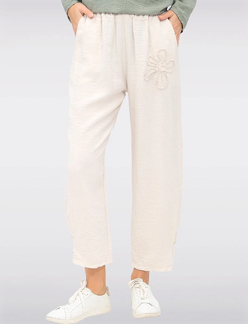 Pantalon Léger Floral par Froccella