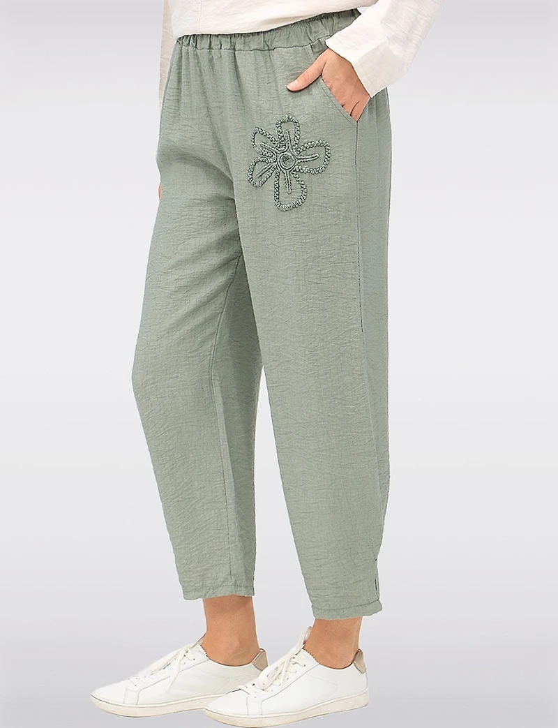Pantalon Léger Floral par Froccella