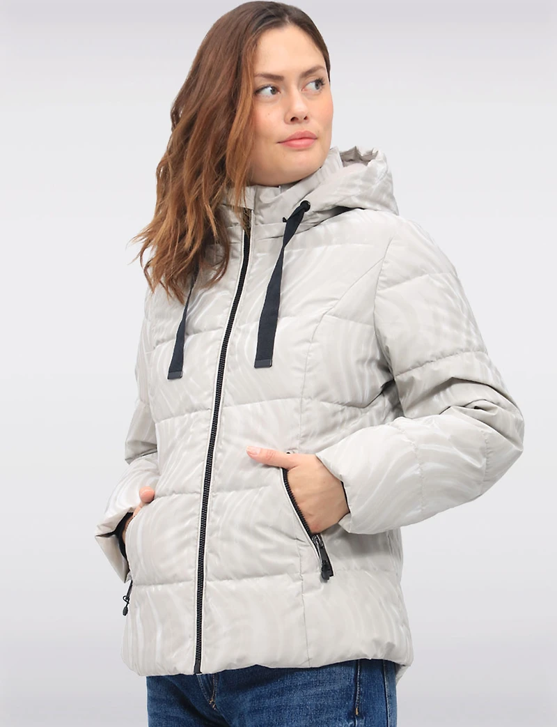 Veste Imprimee Boxing day Deals par Carre Noir | Manteaux