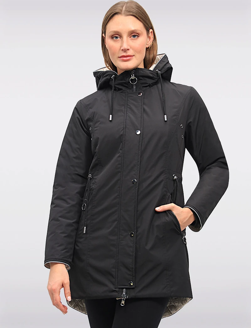 Parka Résistante à l'Eau Réversible Boxing day Deals par Saki | Manteaux