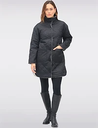 Manteau Reversible Wolléaire Boxing day Offres par Saki | Manteaux