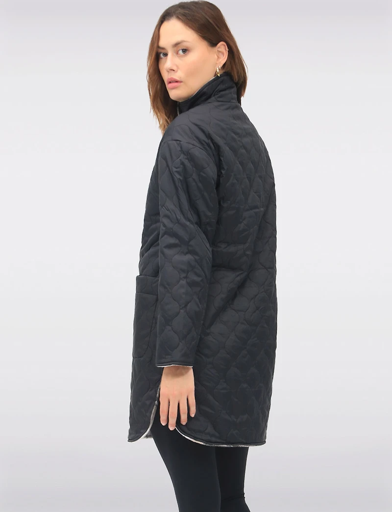 Manteau Reversible Wolléaire Boxing day Offres par Saki | Manteaux