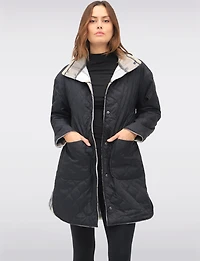 Manteau Reversible Wolléaire Boxing day Offres par Saki | Manteaux