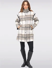 Manteau Reversible Wolléaire Boxing day Offres par Saki | Manteaux