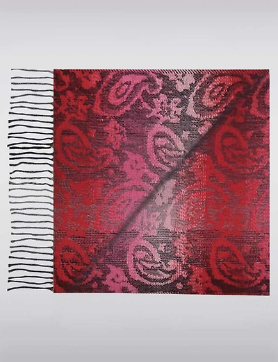 Foulard Jacquard Paisley Boxing Day par Froccella | Manteaux