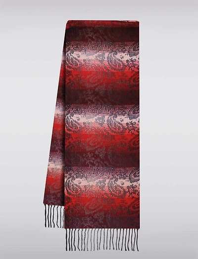 Foulard Jacquard Paisley Boxing Day par Froccella | Manteaux