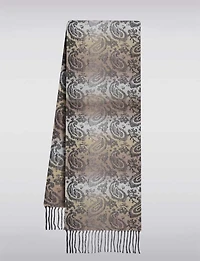 Foulard Jacquard Paisley Boxing Day par Froccella | Manteaux