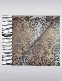 Foulard Jacquard Paisley Boxing Day par Froccella | Manteaux