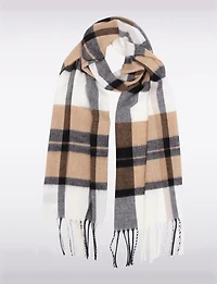 Écharpe à Carreaux Cozy Article Boxing day par Froccella | Manteaux