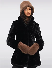 Mitaines Peluche Faux Box Boxing Day par Nicci | Manteaux Manteaux