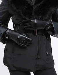 Gants en Cuir Boxing day Deals par Nicc | Manteaux