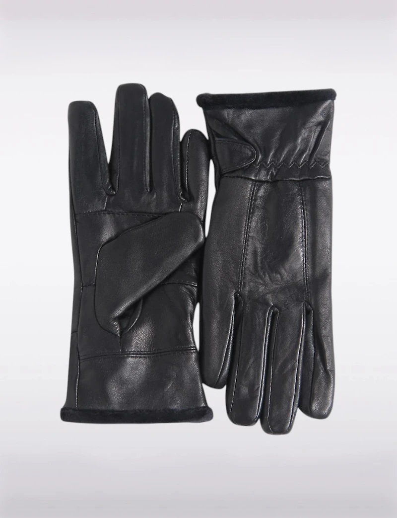 Gants Cuir Tactiles Boxing Day par Nicci | Manteaux