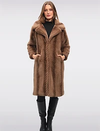 Manteau Faux Fur Boxing Day par Spanner | Manteaux