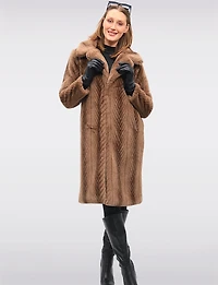 Manteau Faux Fur Boxing Day par Spanner | Manteaux