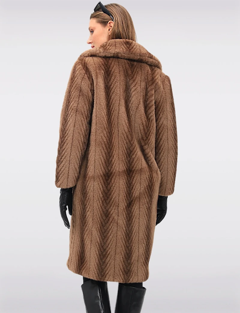 Manteau Faux Fur Boxing Day par Spanner | Manteaux