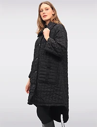 Manteau Tacheté Oversize Box Boxing day Deals par Spanner | Manteaux