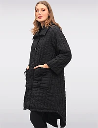 Manteau Tacheté Oversize Box Boxing day Deals par Spanner | Manteaux