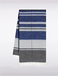 Écharpe Chevron Tissé Article Boxing Day par Froccella | Manteaux