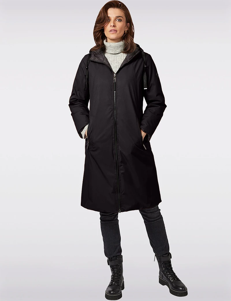 Manteau Réversible Capuche Frandsen